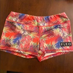 FLEO palm print shorts - special edition